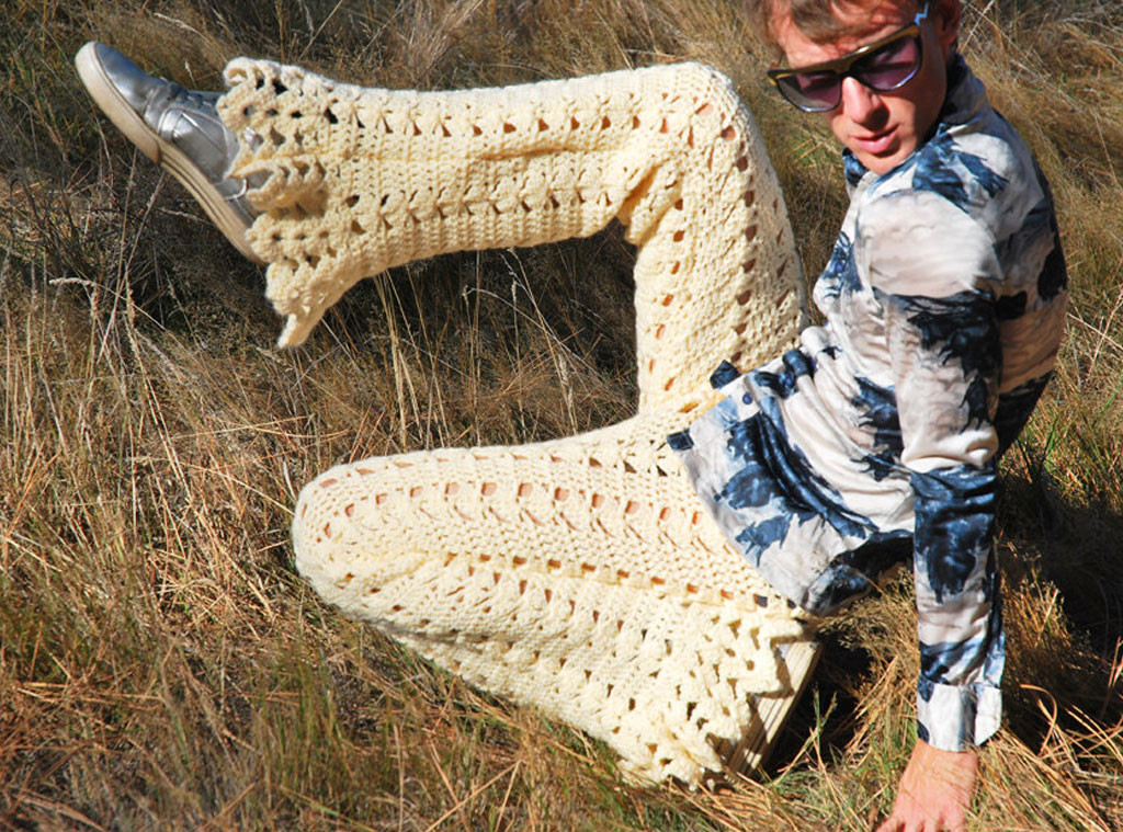 Forget Men's Penis Fashions! Crochet Shorts for Guys Will Brighten Up